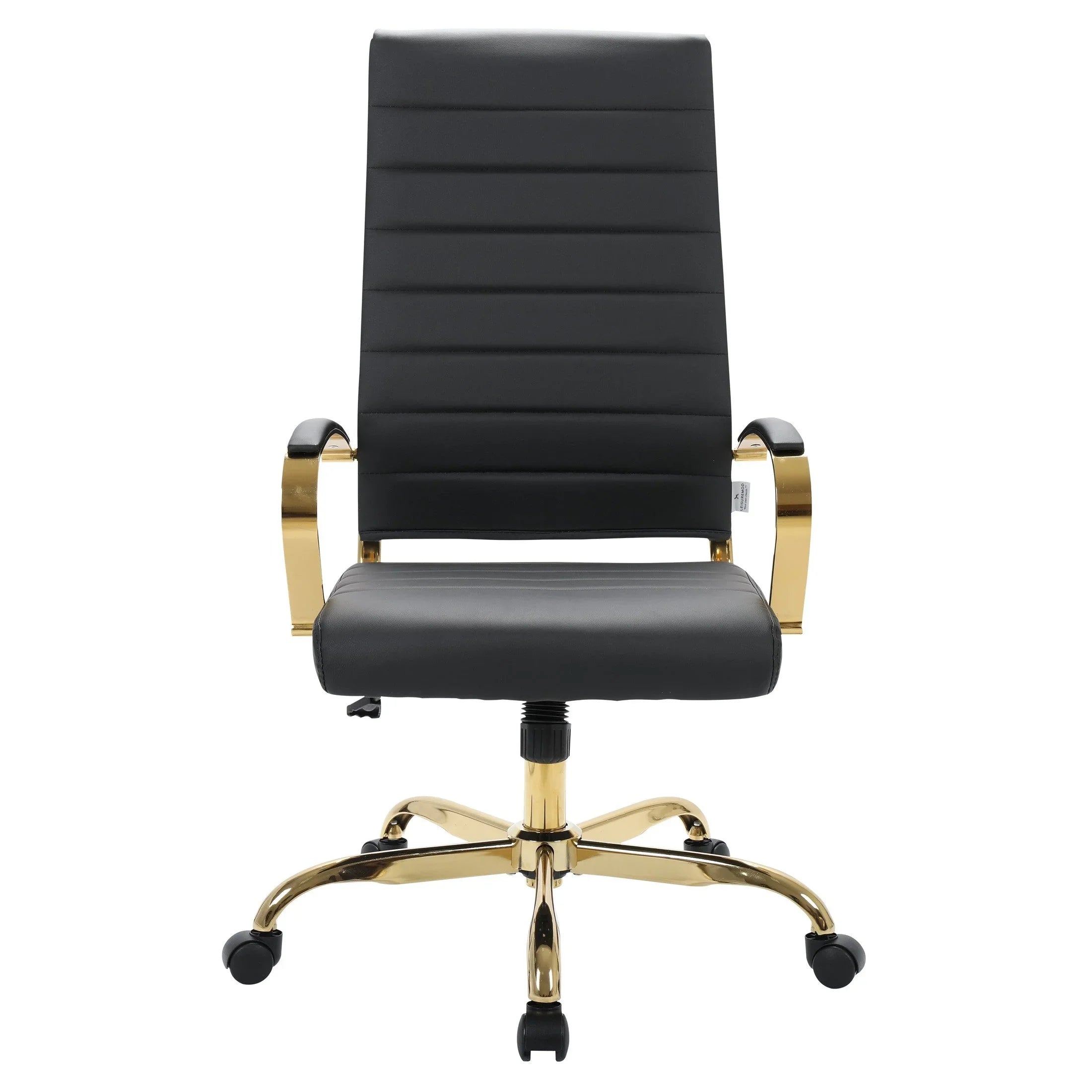 Benmar High-Back Leather Adjustable Office Conference Chair - Elax Furniture